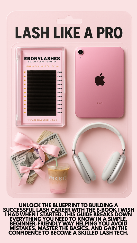 Lash like a pro Ebook : The ultimate guide to lash trays, curls and perfect sets