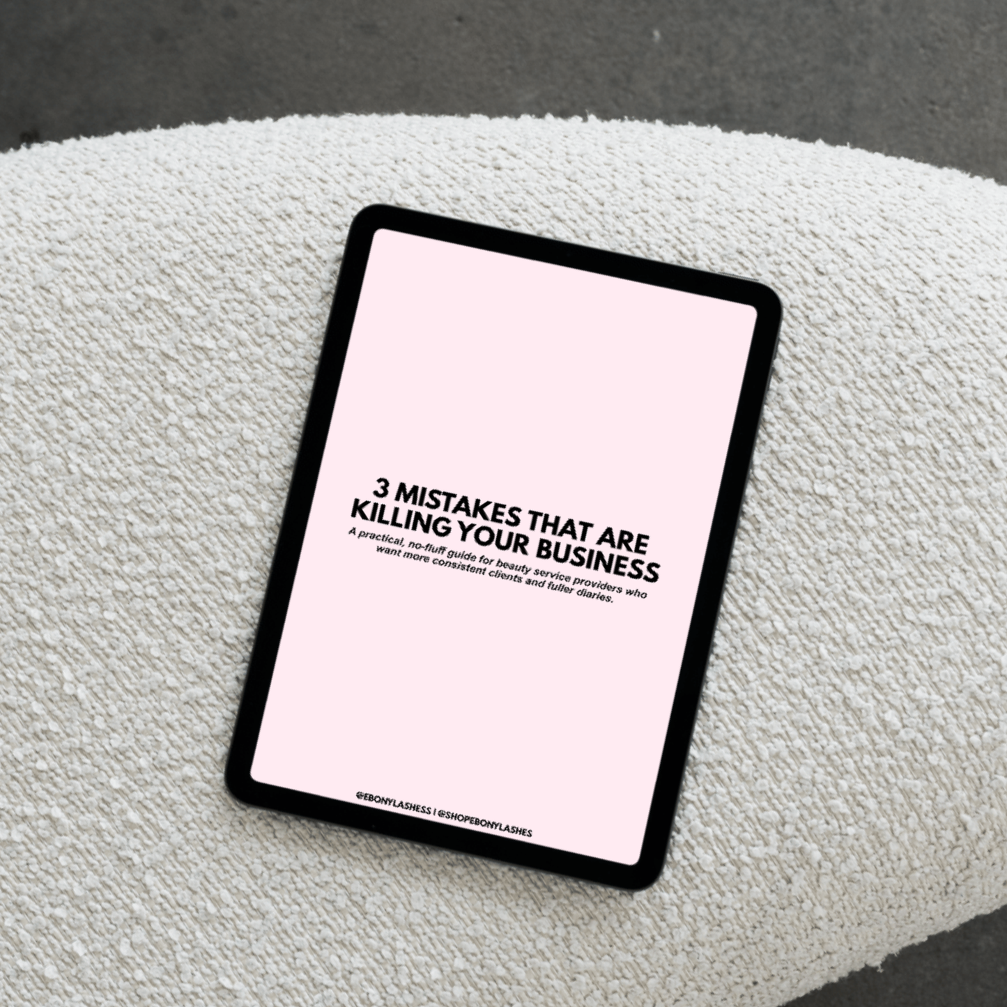 3 Mistakes that are killing your bookings - E-book